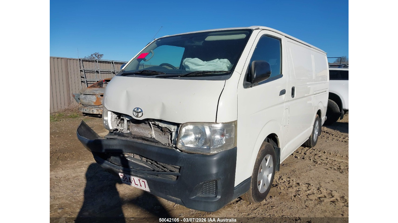 2011 Toyota HiAce purchased in Fyshwick